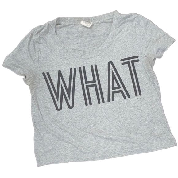 VS PINK “WHAT EVER” tee XS - Picture 1 of 5